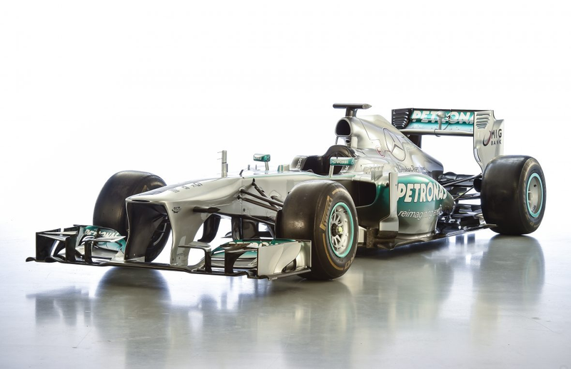 Illustration for article titled Now You Can Win Every Track Day You Even Sneeze At With Mercedes' 2013 F1 Car